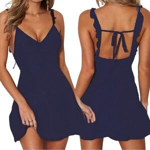 Chic Navy Dress